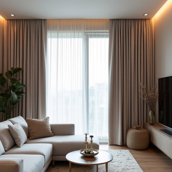 Buderim Residential Curtain Cleaning Results